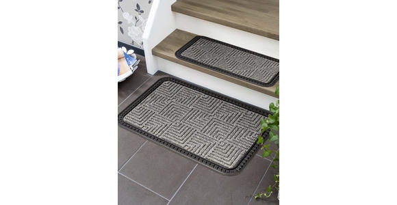 FUßMATTE 50/80 cm - Grau, KONVENTIONELL, Textil (50/80cm) - Esposa