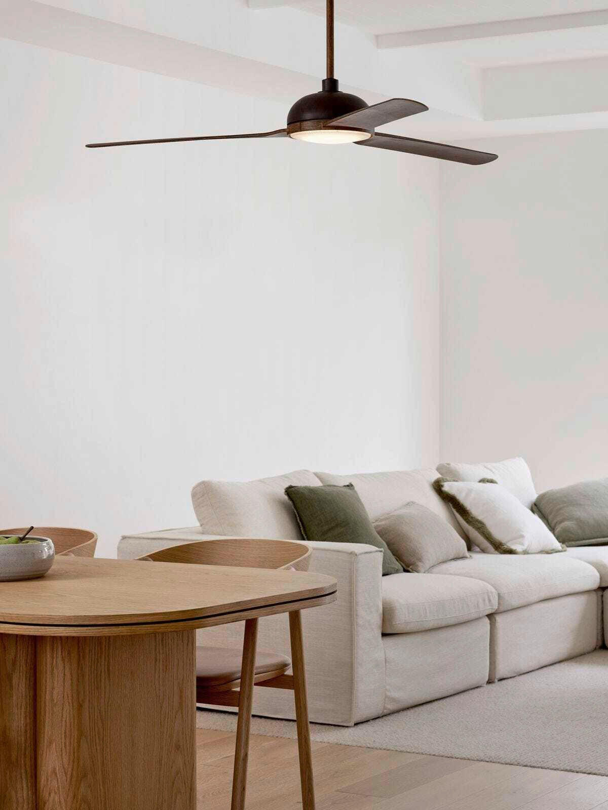 TAKFLÄKT 142 cm  - bokfärgad/brun, Trend, metall/plast (142cm) - P & B