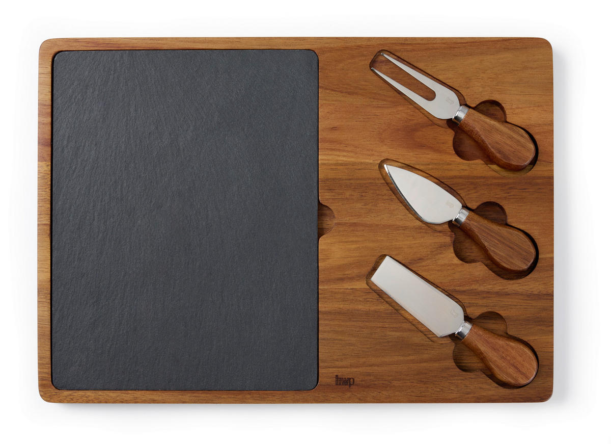 KÄSEMESSERSET  - LIFESTYLE, Holz/Stein - Homeware Profession.