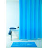 SPRCHOVÝ ZÁVES, 120/200 cm - modrá, Basics, plast (120/200cm) - Grund