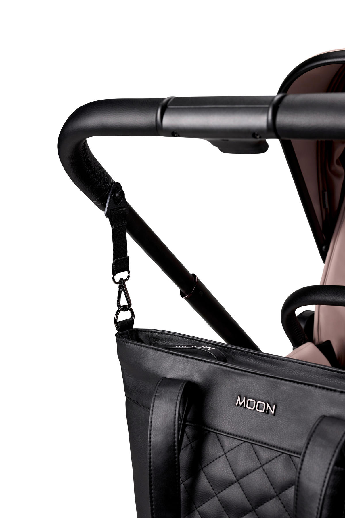 WICKELTASCHE V-Shape Bag  - Schwarz, Basics, Textil (41/16/28cm) - Moon