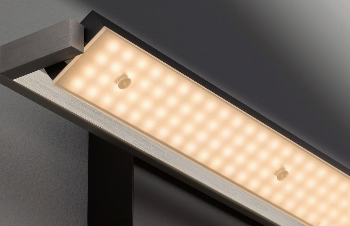 LED-WANDLEUCHTE Pare   - Schwarz/Weiß, Design, Kunststoff/Metall (10/60/11cm) - Fischer & Honsel