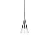 HÄNGELEUCHTE 15/50/233 cm  - Klar/Chromfarben, KONVENTIONELL, Glas/Metall (15/50/233cm) - Ideal Lux