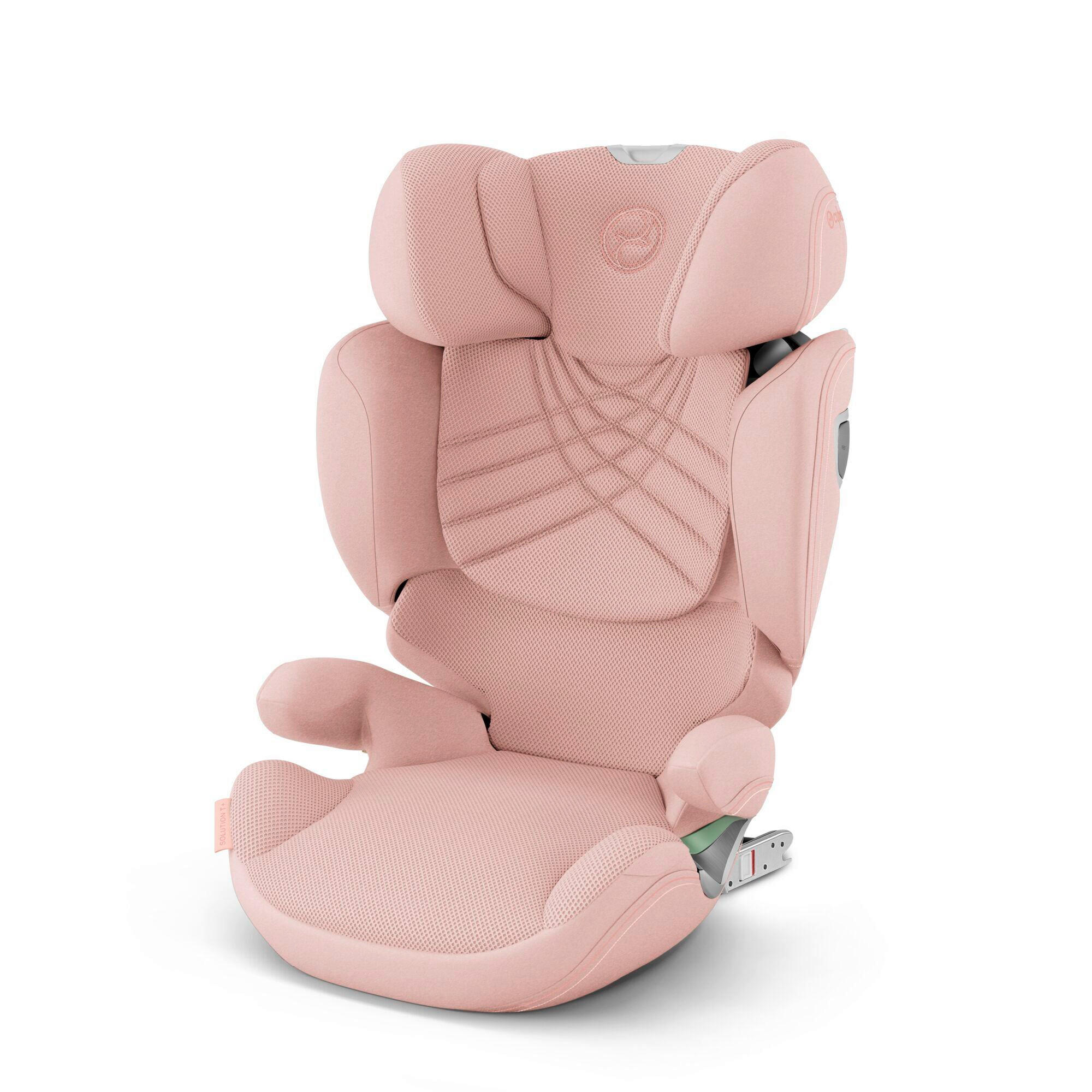 KINDERAUTOSITZ Solution T i-Fix + Peach Pink   - Rosa, Basics, Kunststoff/Textil (39cm) - cybex PLATINUM