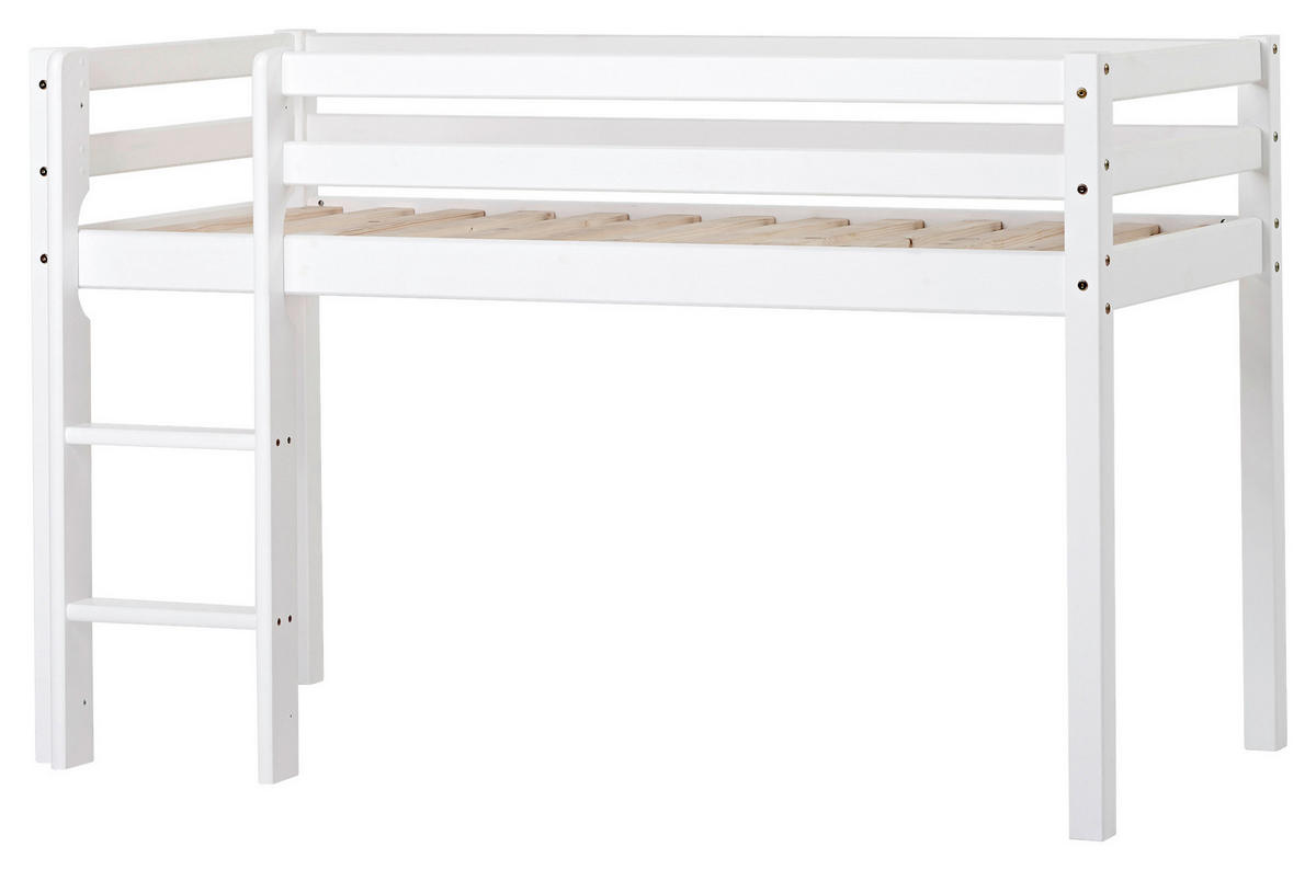 HOCHBETT 70/160 cm Weiß Weiß  - Naturfarben/Weiß, MODERN, Holz (70/160cm) - MID.YOU