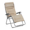 GARTEN-RELAXSESSEL Stahl  - Titanfarben/Mokka, Basics, Kunststoff/Textil (76/123/97cm) - Lafuma Mobilier