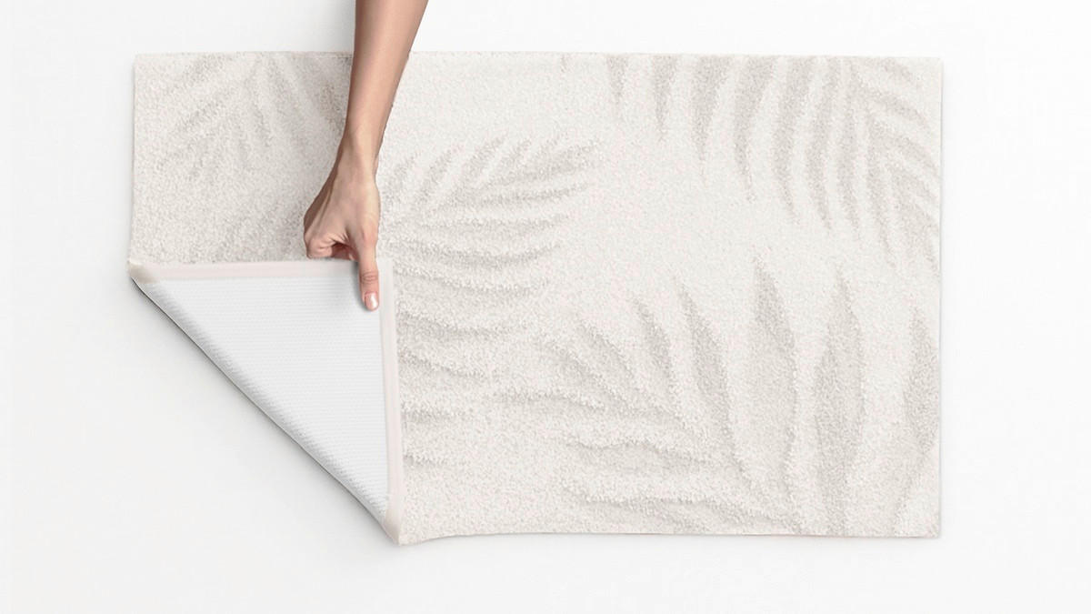 KOBERČEK DO KÚPEĽNE, 60/100 cm - prírodná farba, Basics, textil/plast (60/100cm) - Grund
