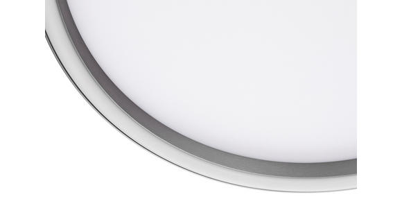 LED-DECKENLEUCHTE 39/5,5 cm - Alufarben, Basics, Metall (39/5,5cm) - Novel