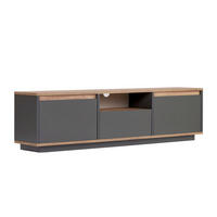 TV-ELEMENT - Anthrazit/Pinienfarben, Modern, Holzwerkstoff (160/42/30cm) - MID.YOU