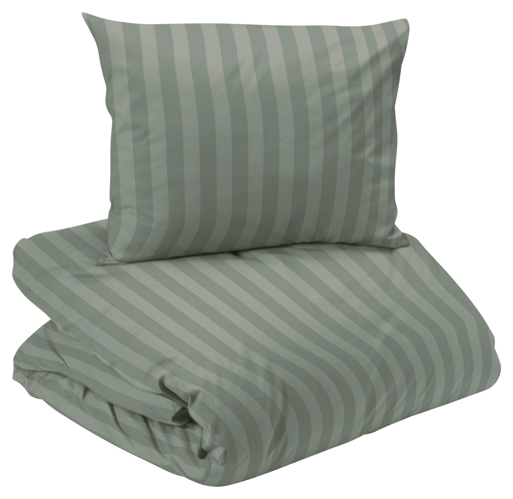 PÅSLAKANSET satin 150/210 cm  - grön, Basics, textil (150/210cm)