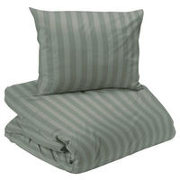 PÅSLAKANSET satin 150/210 cm  - grön, Basics, textil (150/210cm)