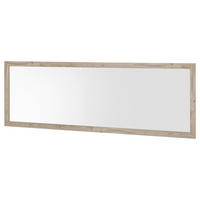 OGLEDALO ZIDNO  180/60/3,5 cm     - boje hrasta, Design, staklo/drvni materijal (180/60/3,5cm) - MID.YOU