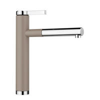 KÜCHENARMATUR 518446  - Chromfarben/Braun, Basics, Stein/Metall (4,6/28/24,8cm) - Blanco