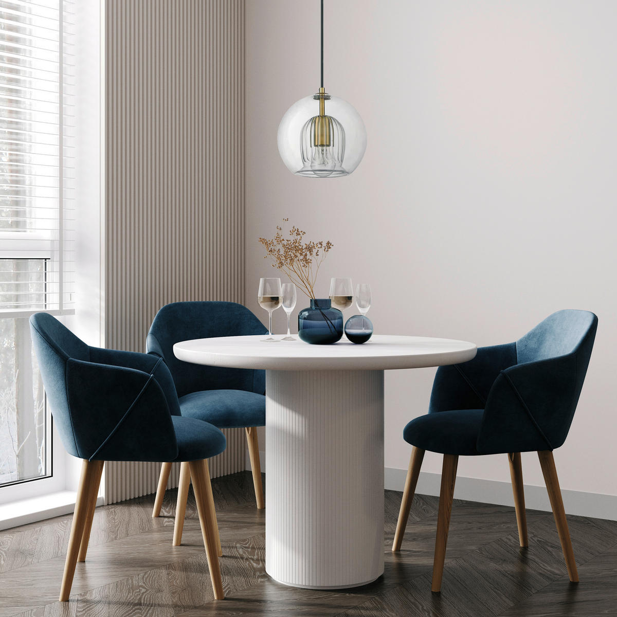 HÄNGELEUCHTE 20/119 cm    - Goldfarben, Konventionell, Glas (20/119cm)