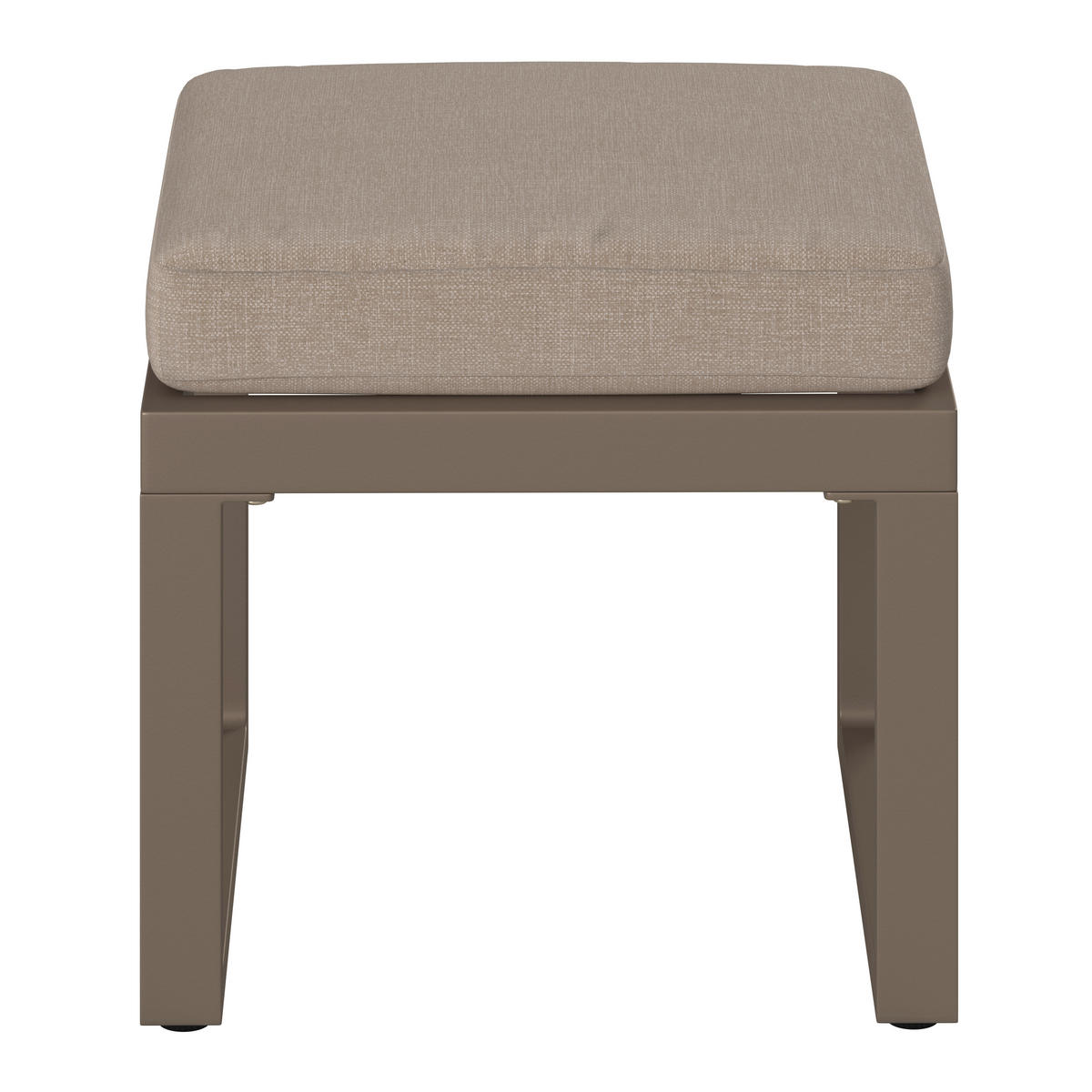 DINING-LOUNGESET Aluminium  - Beige/Hellgrau, MODERN, Glas/Textil - Ambia Garden