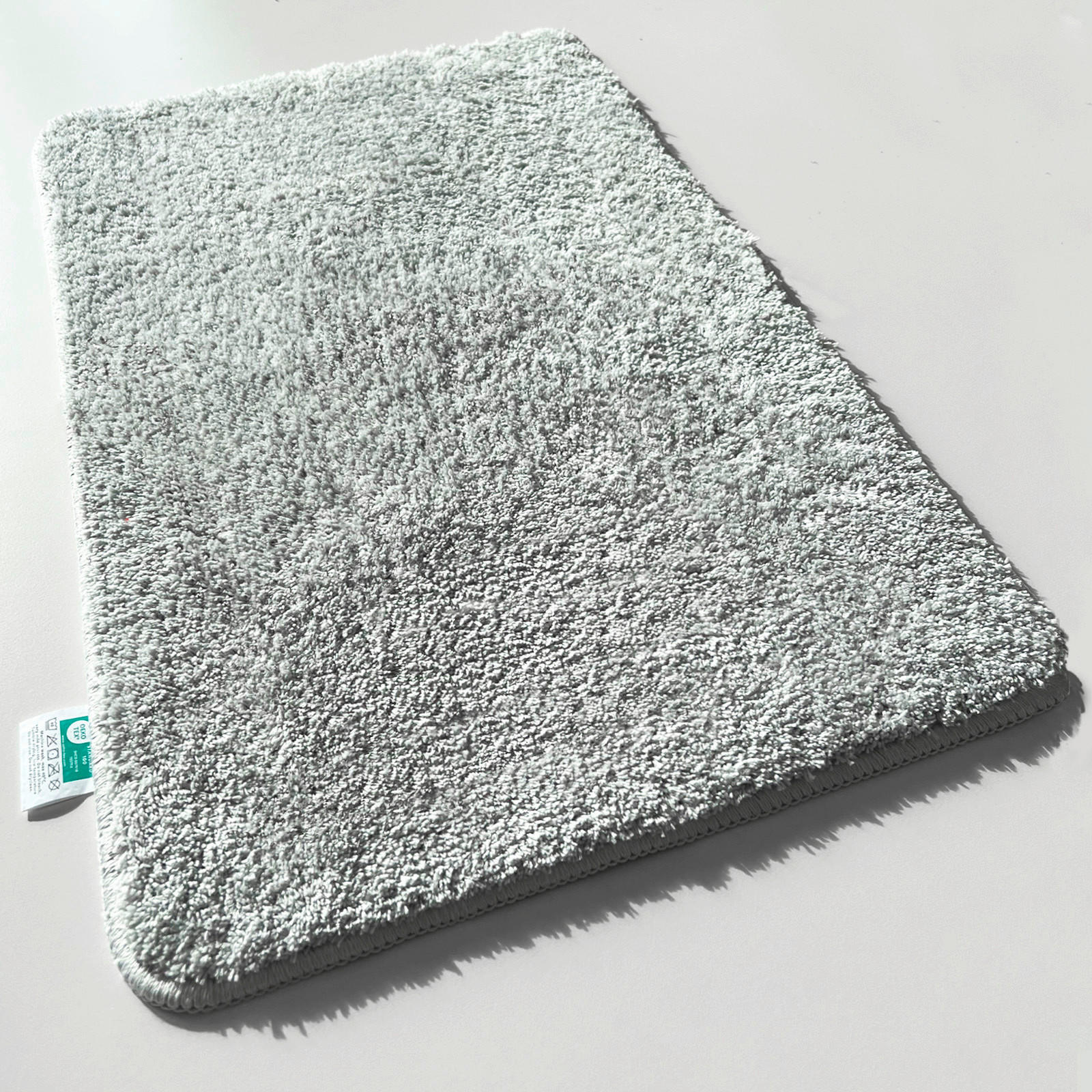Floordirekt Badematte Sky Silber 80x150 cm