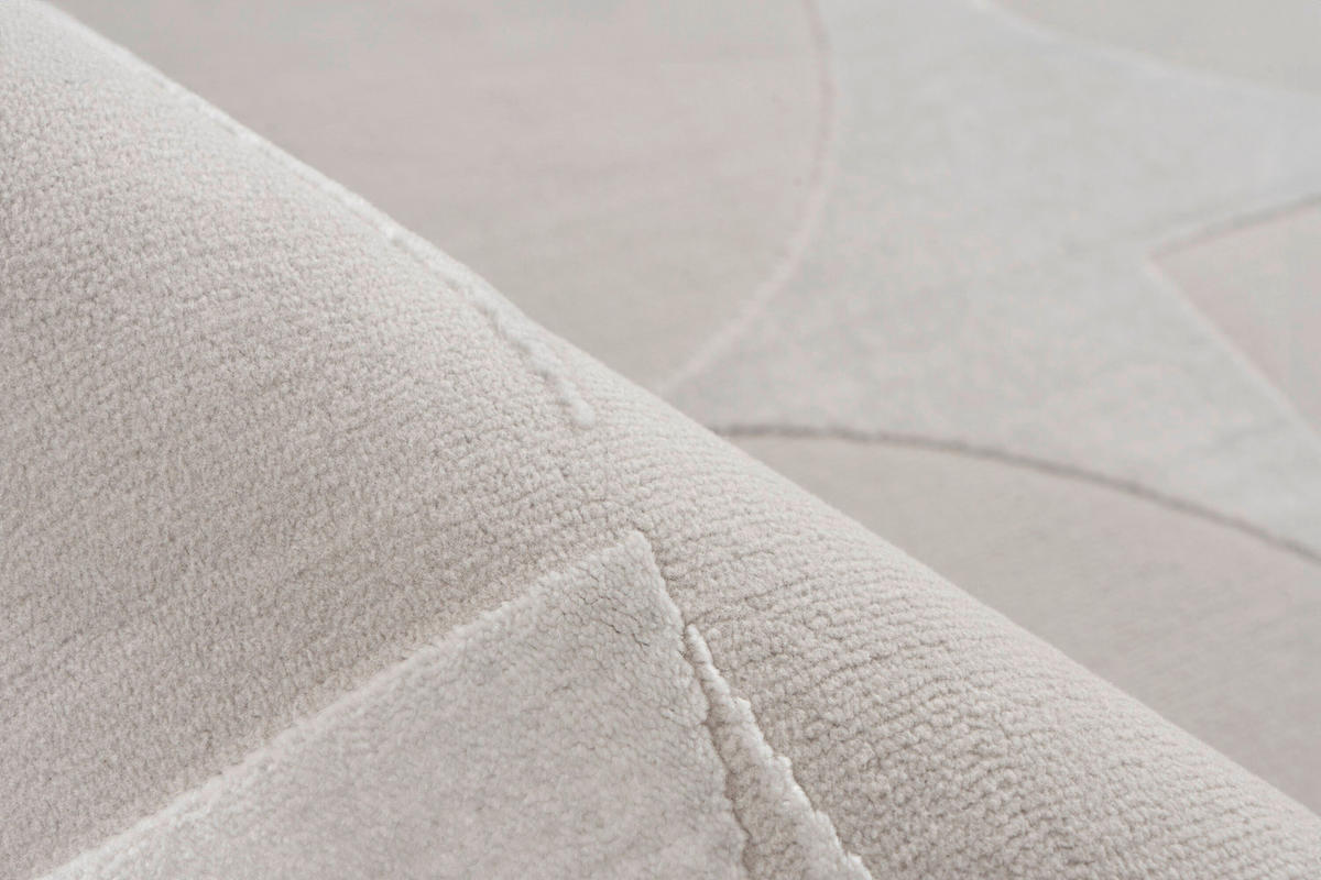 FLACHWEBETEPPICH 200/290 cm Silberfarben rechteckig  - Silberfarben, Basics, Textil (200/290cm) - Kayoom