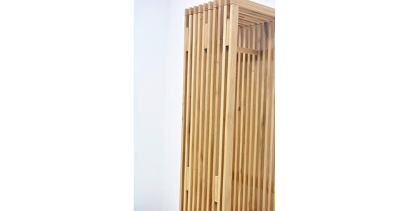 GARDEROBE in 157/195/51 cm - Eichefarben, Natur, Glas/Holz (157/195/51cm) - Linea Natura
