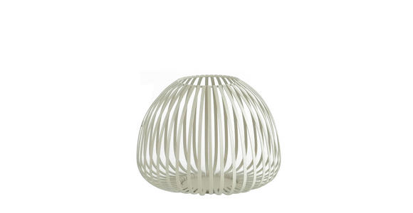 WINDLICHT Beige 25,5/20 cm  - Beige, Basics, Metall (25,5/20cm) - Ambia Home
