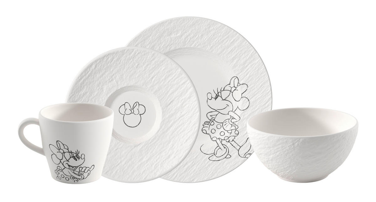 FRÜHSTÜCKSSET  - Weiss, Basics, Keramik - Villeroy & Boch