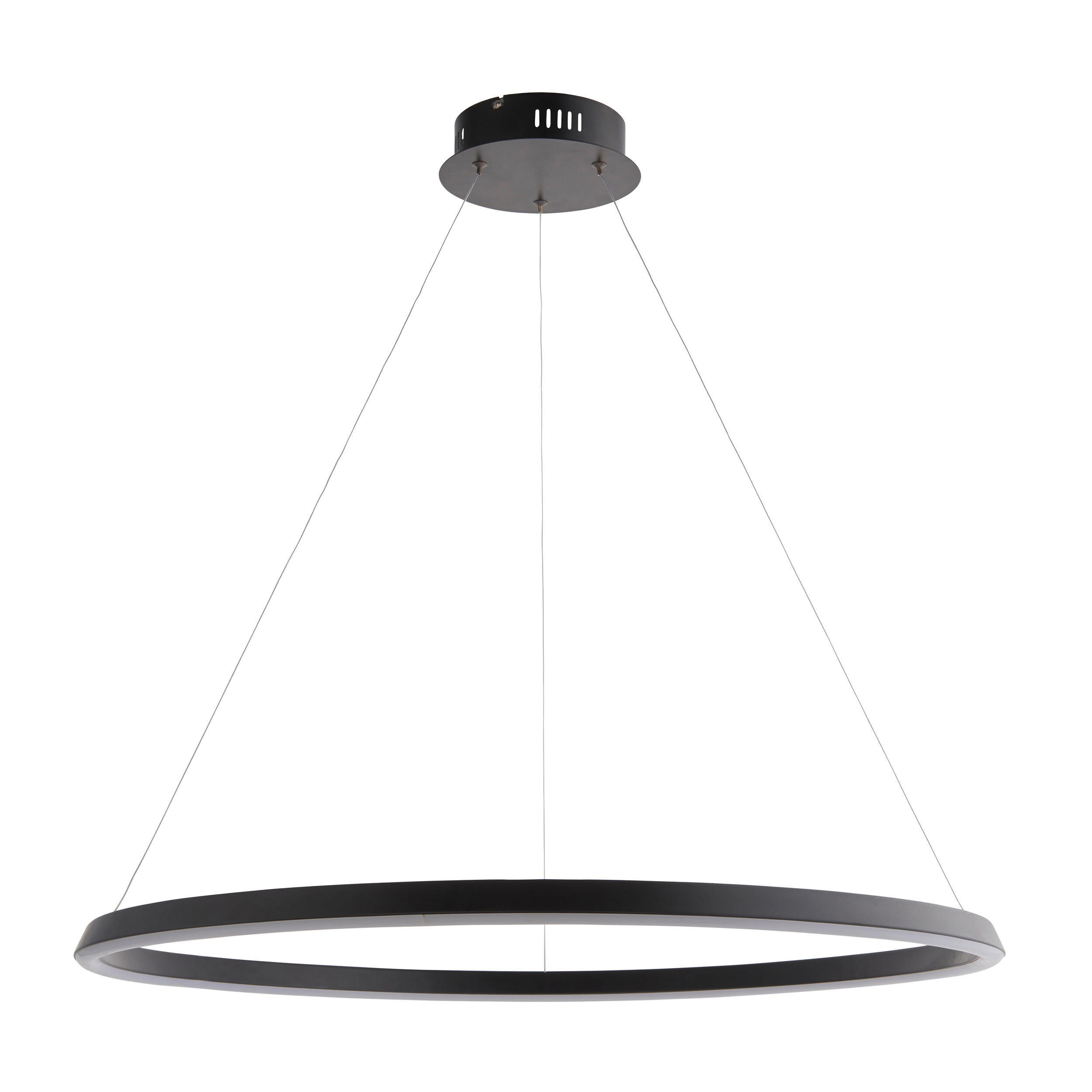 LED-HÄNGELEUCHTE 80/150 cm  - Chromfarben/Bronzefarben, Design, Kunststoff/Metall (80/150cm) - ENDON