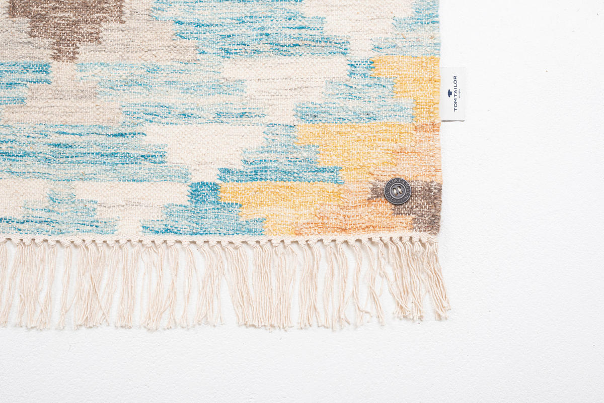 TEPPICH 140/200 cm Türkis rechteckig  - Türkis, Design, Textil (140/200cm) - Tom Tailor