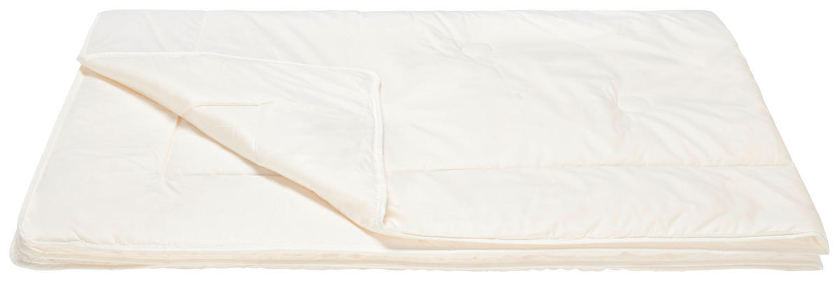 SOMMERDECKE 140/200 cm  - Weiß, Basics (140/200cm) - Schlafmond