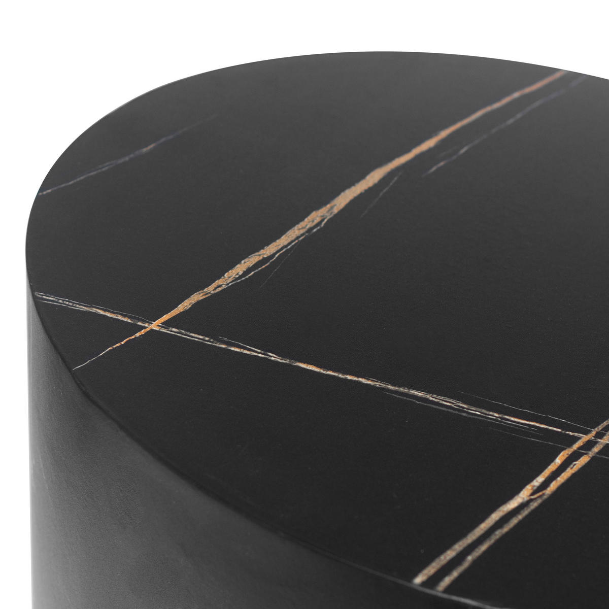 SET POMOĆNIH STOLIĆA crna  drvni materijal   - crna, Trend, drvni materijal (48/38/38,5/32,5/40/30cm)