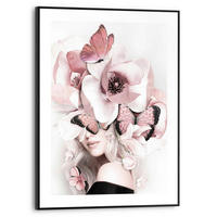 BILD 30/40 cm  - Rosa, Trend, Holzwerkstoff (30/40cm) - Reinders!