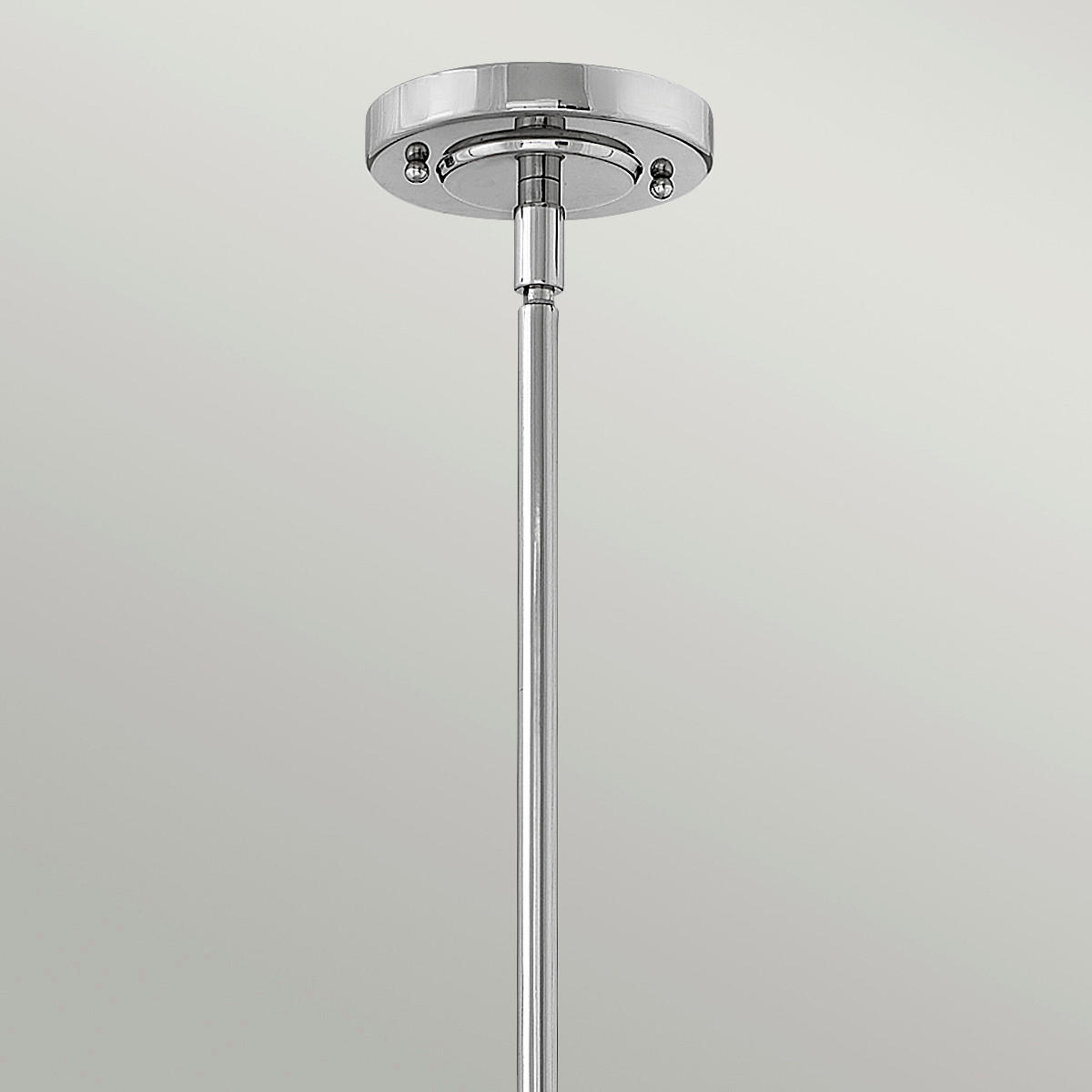 HÄNGELEUCHTE 24.8/46.6 cm    - Nickelfarben, Konventionell, Glas/Metall (24.8/46.6cm) - Elstead Lighting