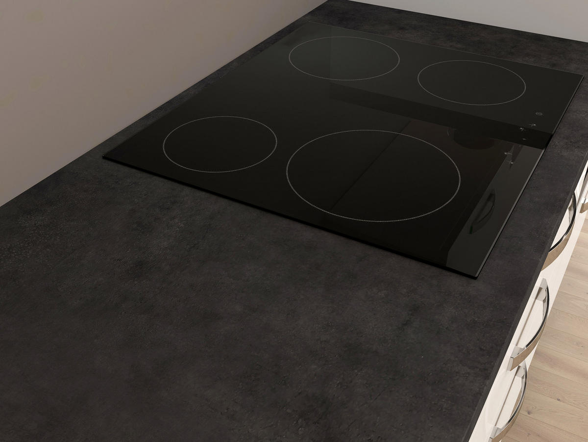 BLOK KUHINJA BEZ APARATA  bijela visoki sjaj  - bijela/tamno siva, Basics, drvni materijal/metal (270cm)