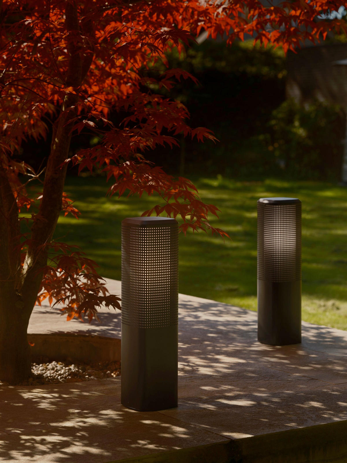 WEGELEUCHTE 12/45 cm  - Schwarz, Design, Metall (12/45cm) - Nordlux