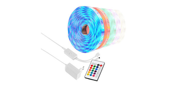 LED-STRIP 300 cm - Weiß, LIFESTYLE, Kunststoff (300cm) - Boxxx