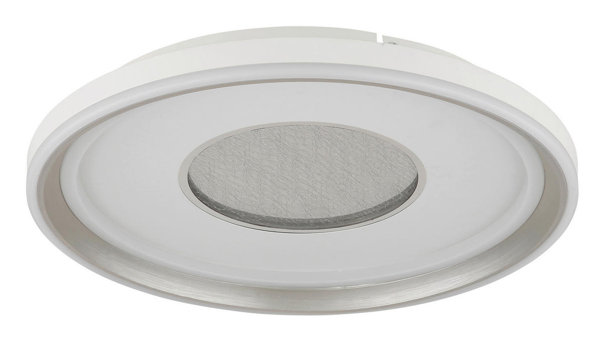 LED-TAKLAMPA EILA 48/7,5 cm  - vit/champagne, Design, metall/plast (48/7,5cm) - Globo