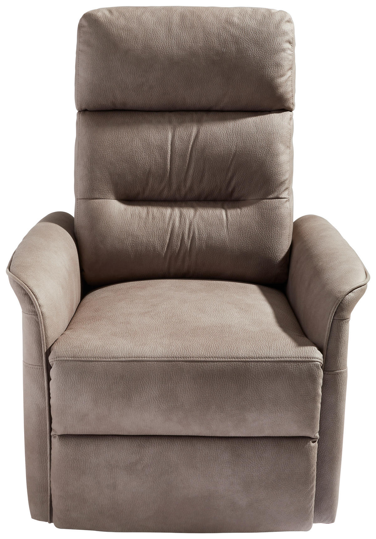 RELAXSESSEL Mikrofaser    - Braun, KONVENTIONELL, Kunststoff/Textil (76/106/82-158cm) - Cantus