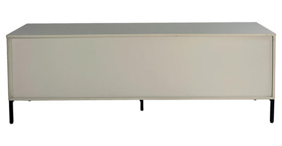LOWBOARD WABI in 180/60,5/40 cm - Schwarz/Grau, Design, Holz/Holzwerkstoff (180/60,5/40cm) - Xora