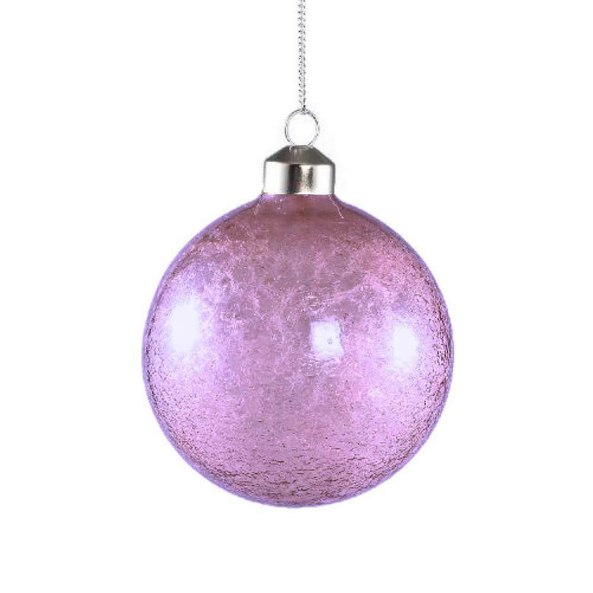 LOPTICE DEKORATIVNE - pink, Basics, staklo (15cm)