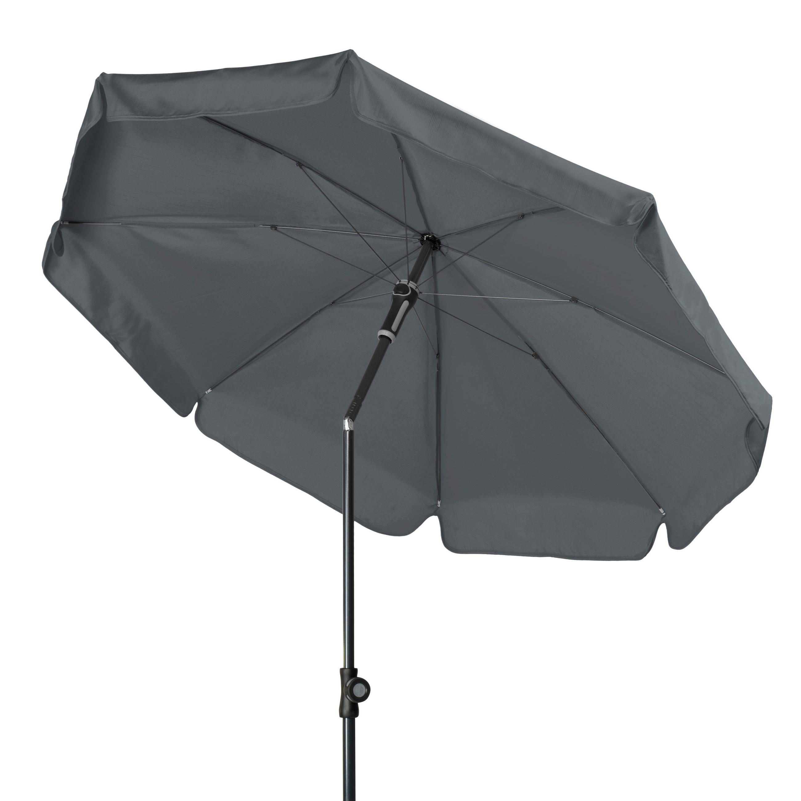SONNENSCHIRM 150 cm   - Anthrazit, Basics, Textil/Metall (150cm) - Doppler