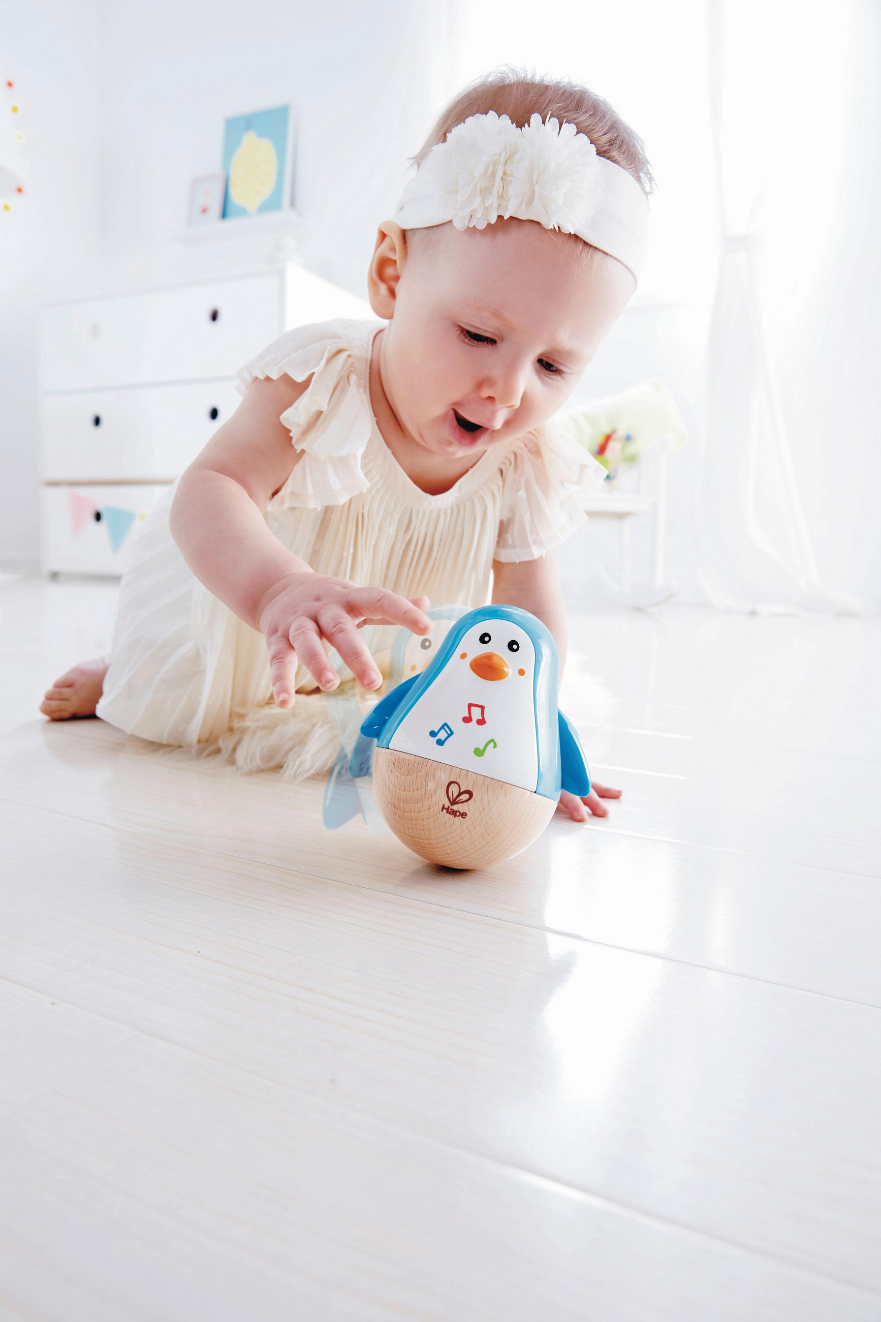 STEHAUFFIGUR - Multicolor, Basics, Holz/Kunststoff (11,2/9/9cm) - Hape