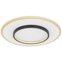LED-DECKENLEUCHTE 40 W  46,8/6 cm    - Weiss/Opal, Basics, Kunststoff/Metall (46,8/6cm) - Globo