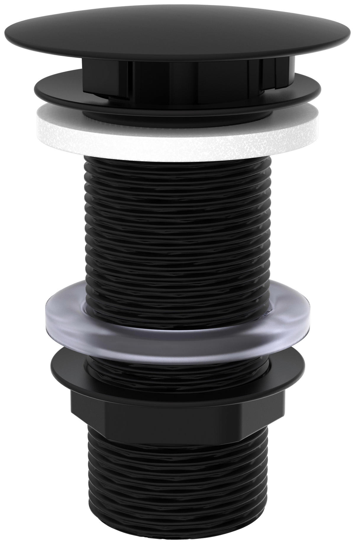 ABLAUFVENTIL 98807500  - Schwarz, Basics, Metall (7,0/6,5/7,0cm) - Schütte