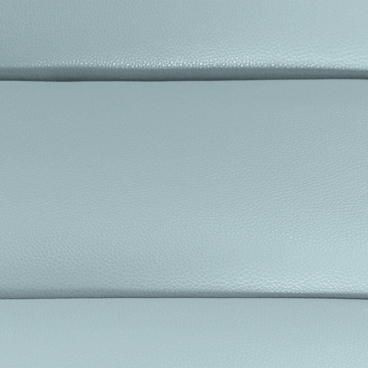 RELAXLIEGE in Echtleder Blaugrau  - Blaugrau/Schwarz, Design, Leder/Metall (65/65-95/171cm) - Livetastic