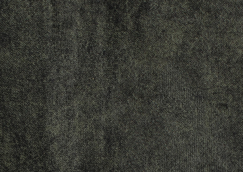 HOCKER Velours Grün  - Schwarz/Grün, Design, Textil/Metall (131/47/71cm) - Stylife