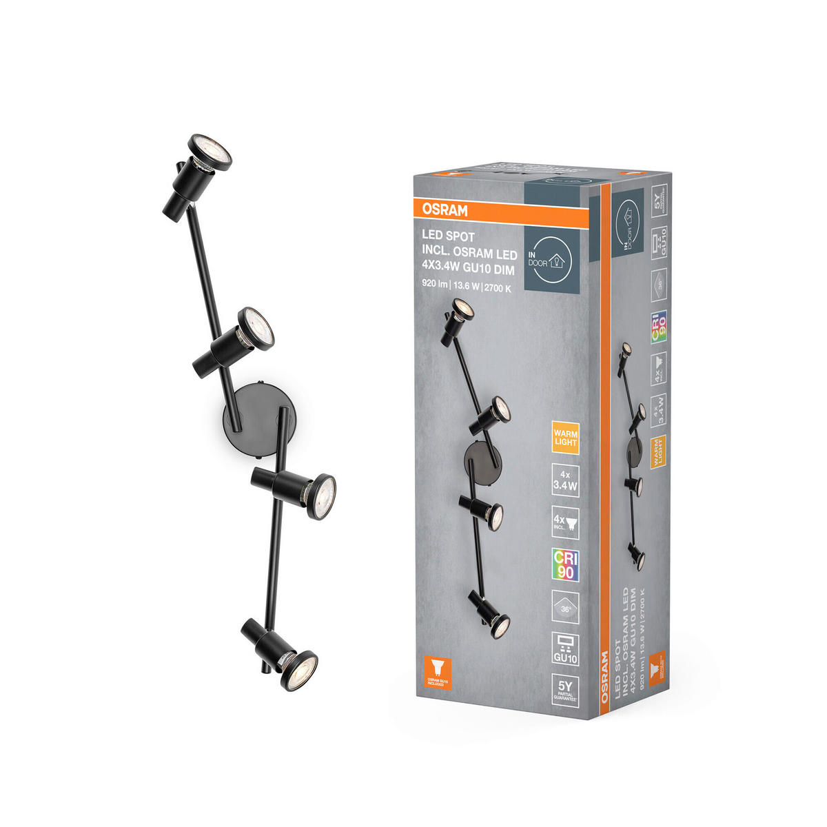 LED-STRAHLER 68,4/9/15,5 cm   - Basics (68,4/9/15,5cm) - Osram