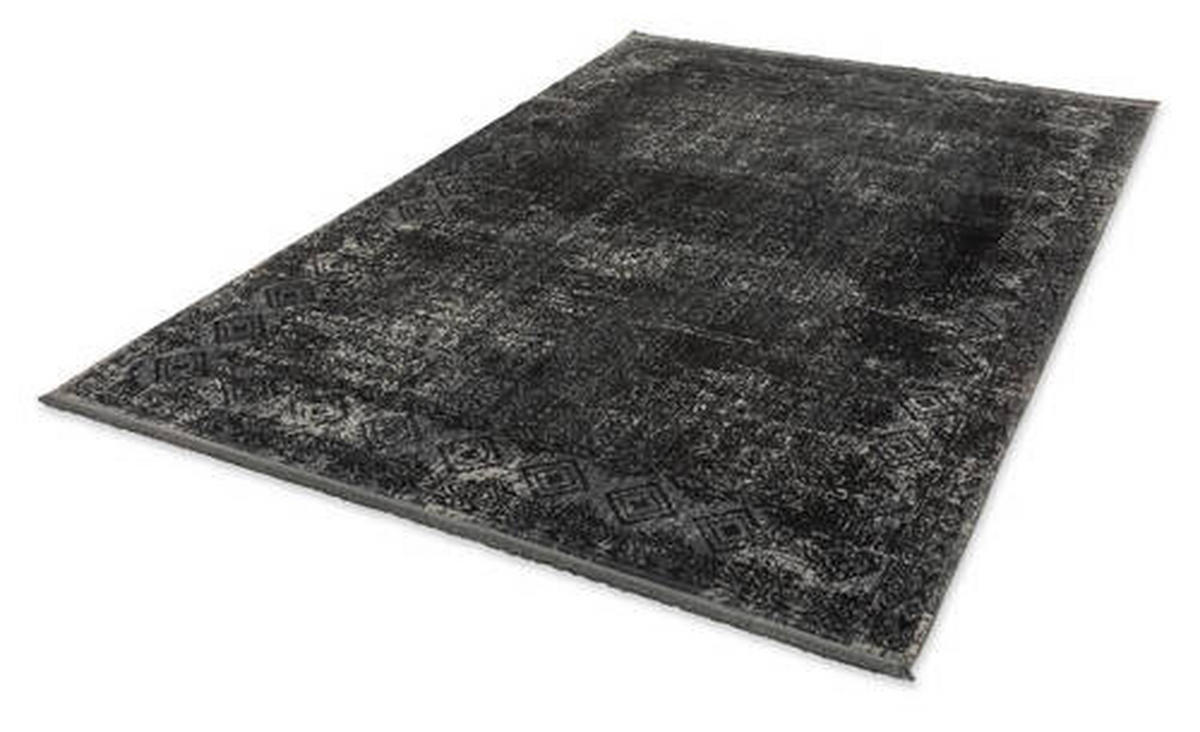 WEBTEPPICH 160/230 cm Velvet 6665/72 D.192 040 Anthrazit  - Anthrazit, Basics, Textil (160/230cm) - Schöner Wohnen