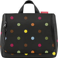 TOILETBAG XL DOTS Toiletbag XL dots  - Multicolor/Schwarz, Basics, Textil (28/25/10cm) - Reisenthel