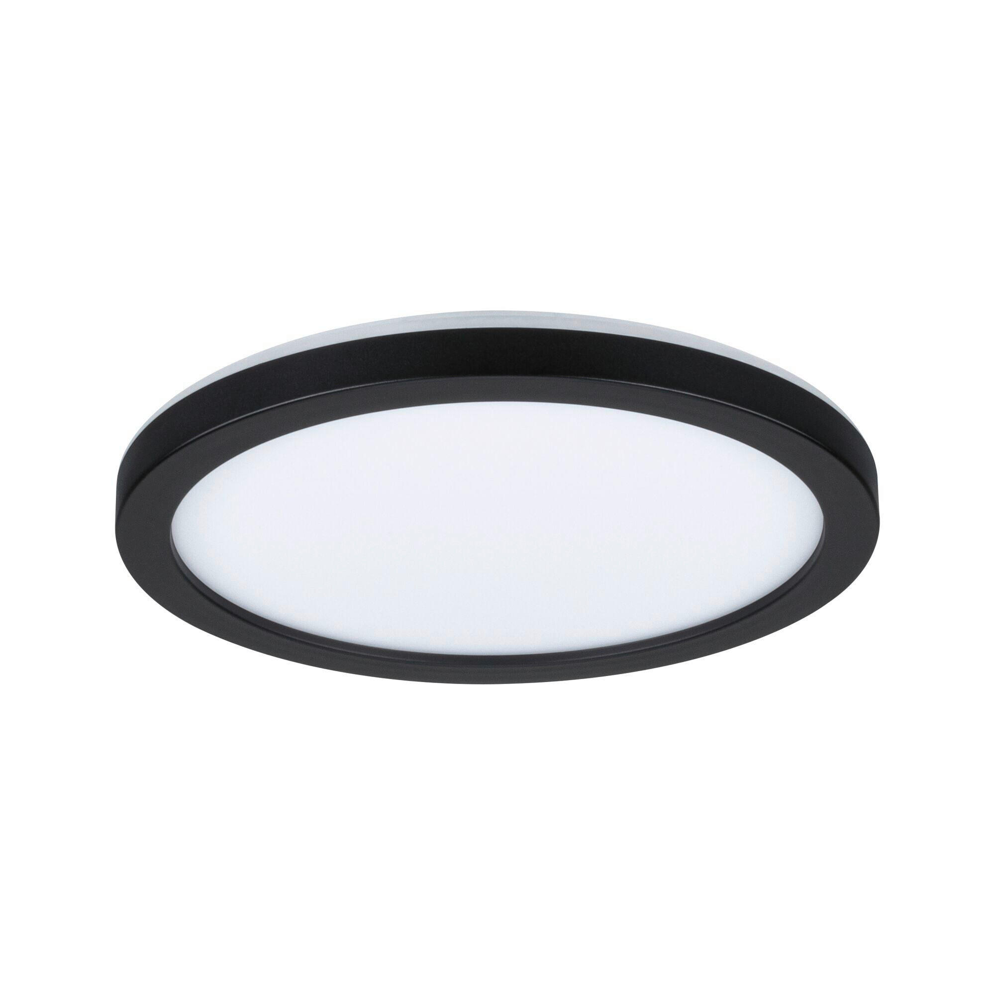 LED-PANEEL  - Schwarz, Basics, Kunststoff (19cm) - Paulmann