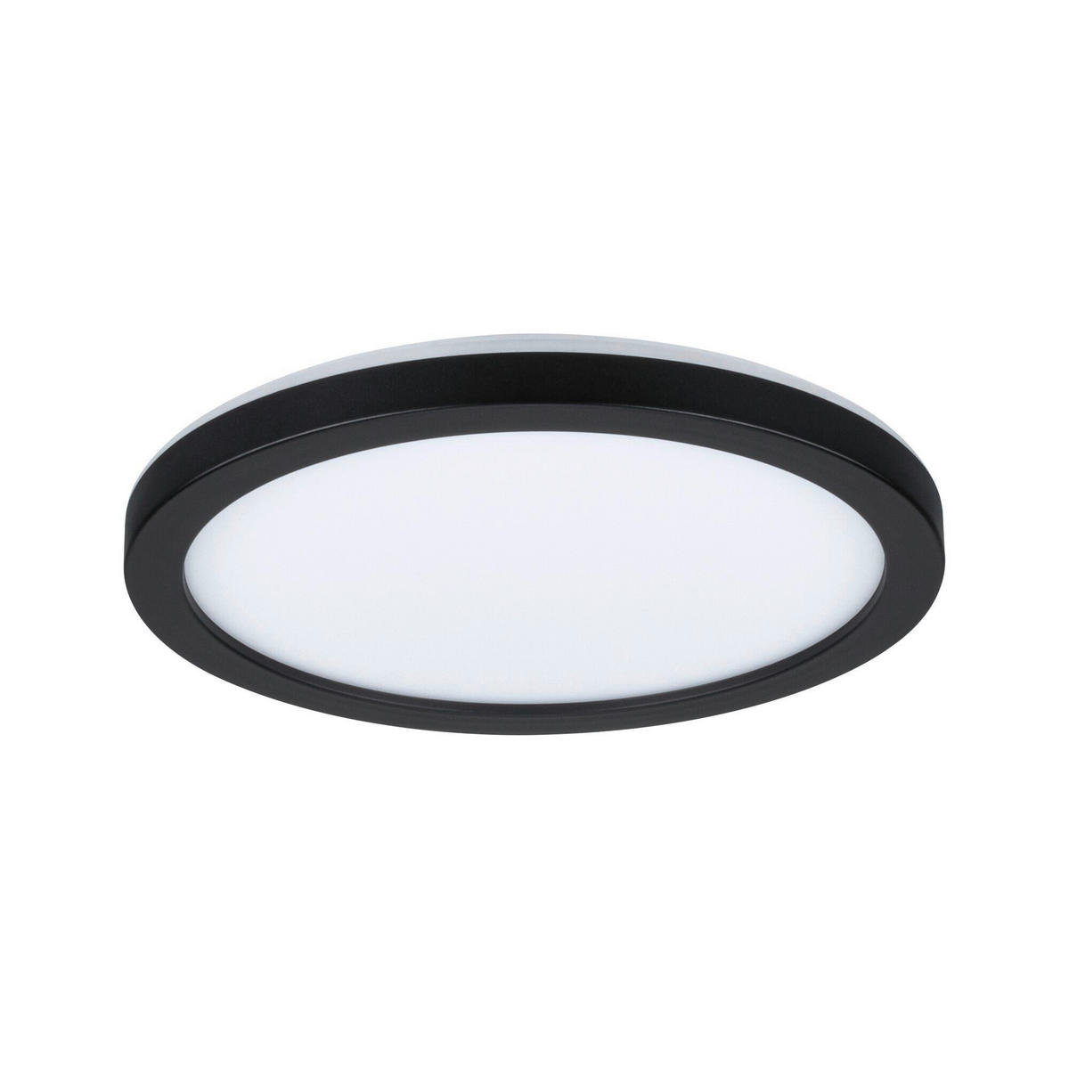 LED-PANEEL  - Schwarz, Basics, Kunststoff (19cm) - Paulmann
