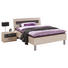 FUTONBETT 120/200 cm - Anthrazit/Alufarben, Design, Glas (120/200cm) - Cantus