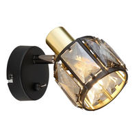 PROIECTOR - Design, sticlă/metal (9,2/12,5/16cm) - Globo